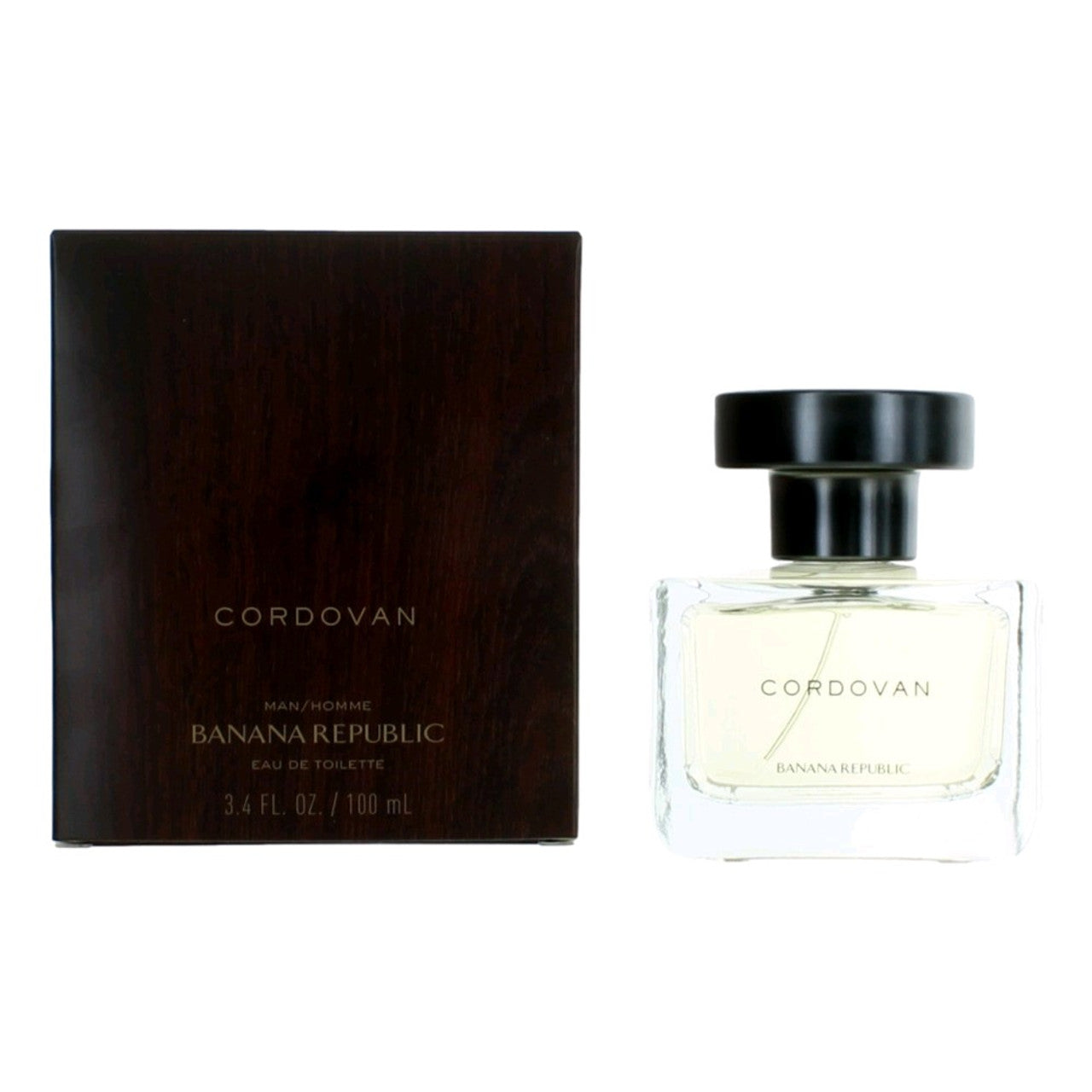 3.4 oz bottle of cordovan by banana republic