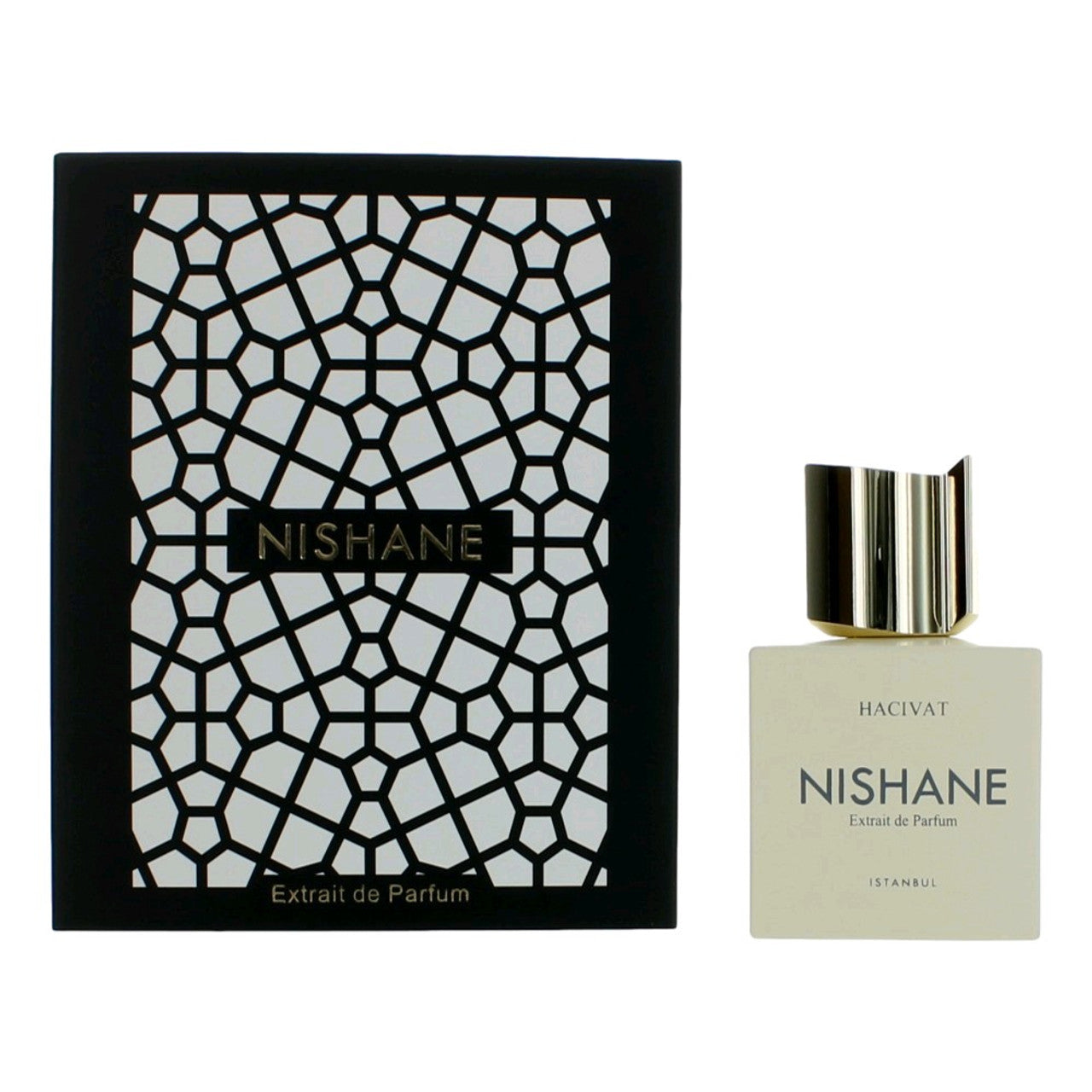 1.7 oz bottle of nishane hacivat