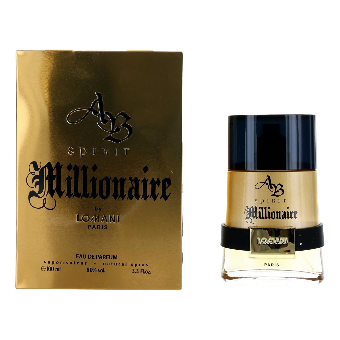 Photo of AB Spirit Millionaire by Lomani, 3.3 oz EDP Spray for Men