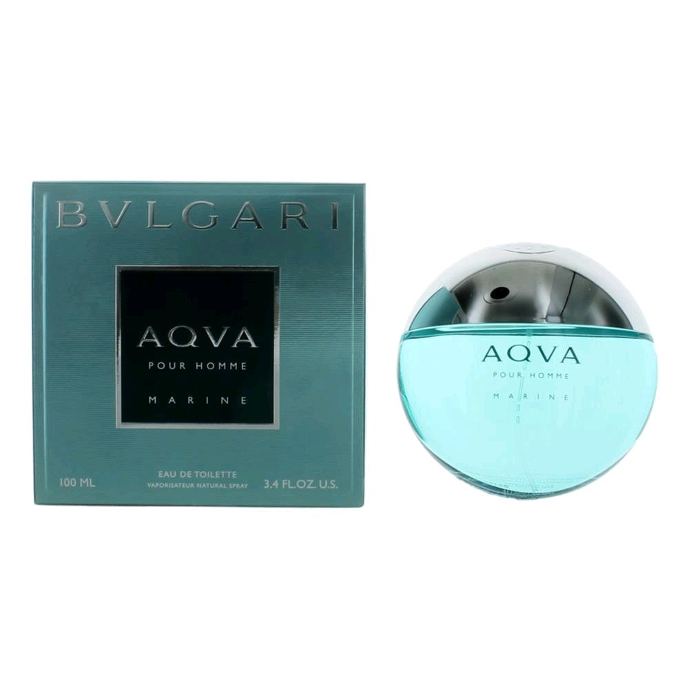 Photo of Aqva Marine by Bvlgari, 3.4 oz EDT Spray for Men (Aqua)