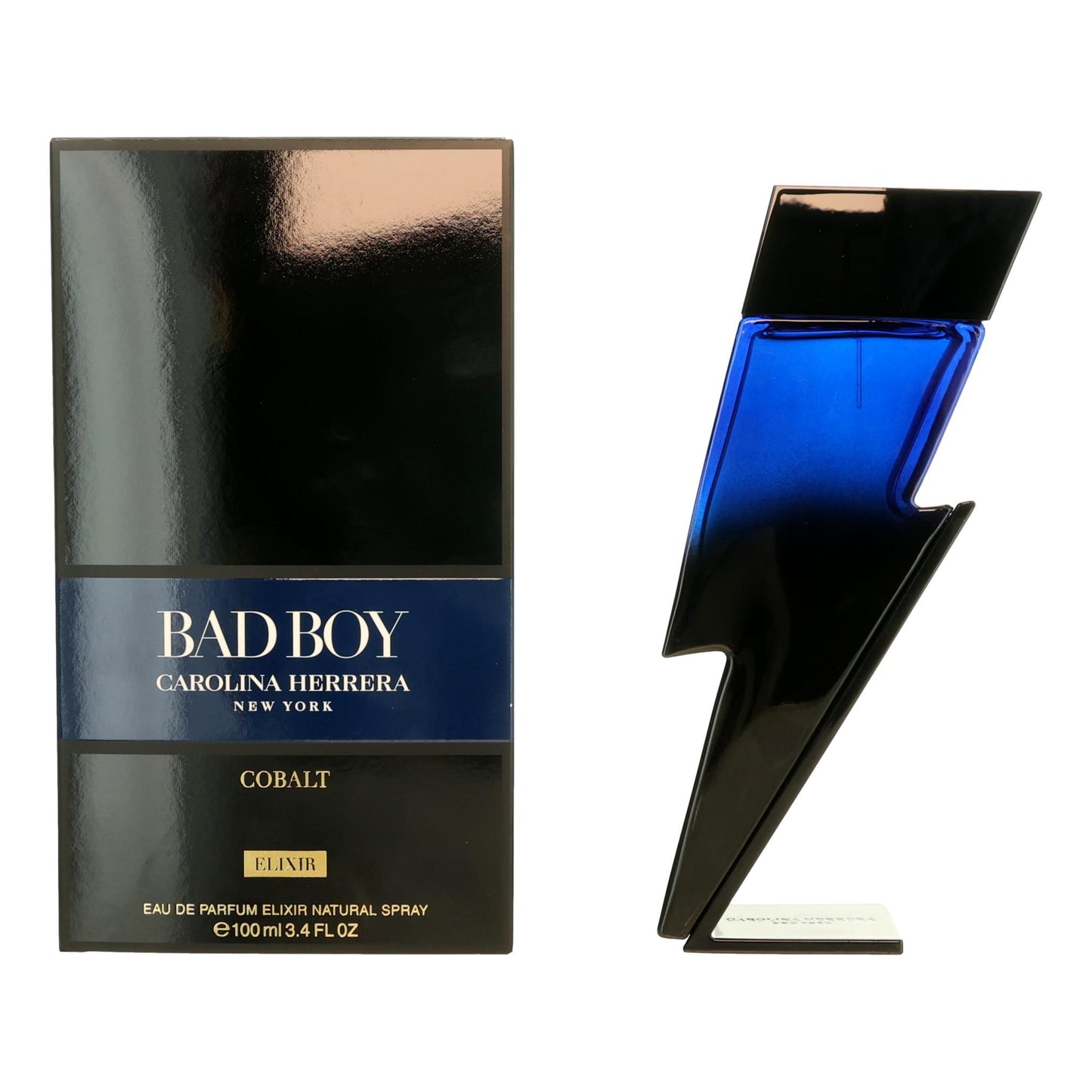 Photo of Bad Boy Cobalt Elixir by Carolina Herrera, 3.4 oz EDP Elixir Spray men