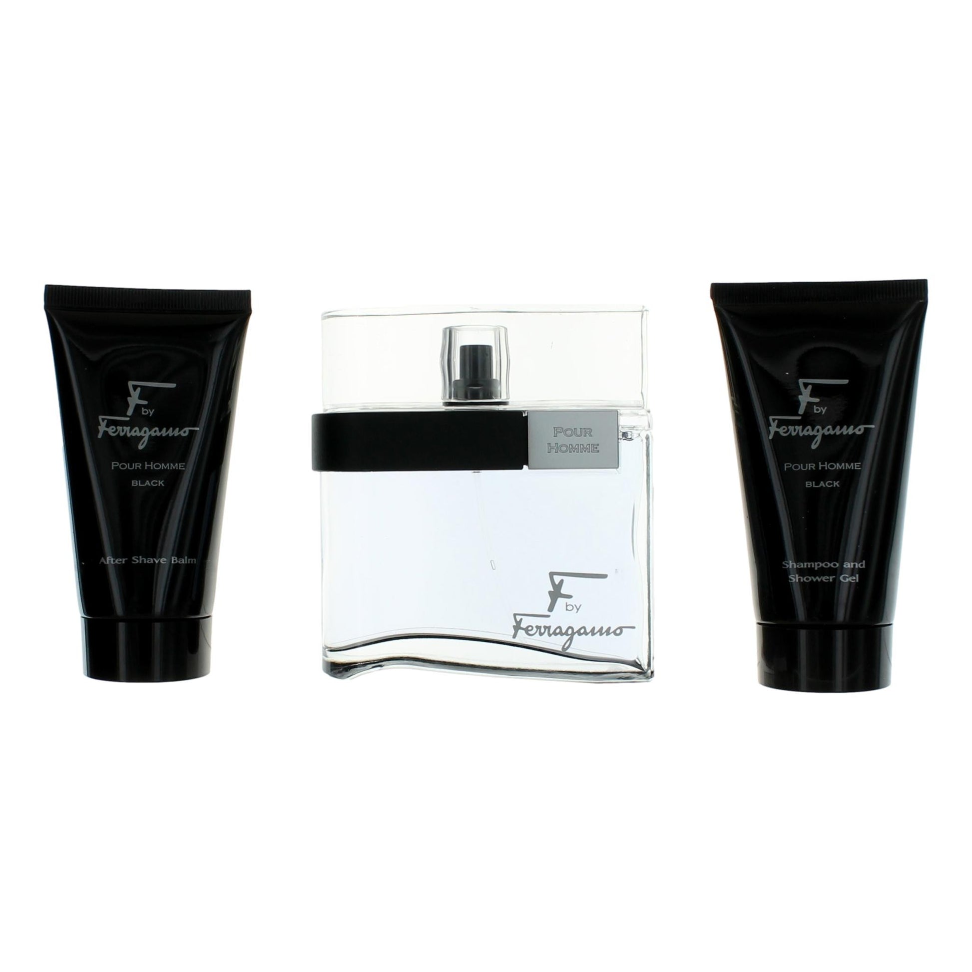 Photo of F Black by Salvatore Ferragamo, 3 Piece Gift Set for Men