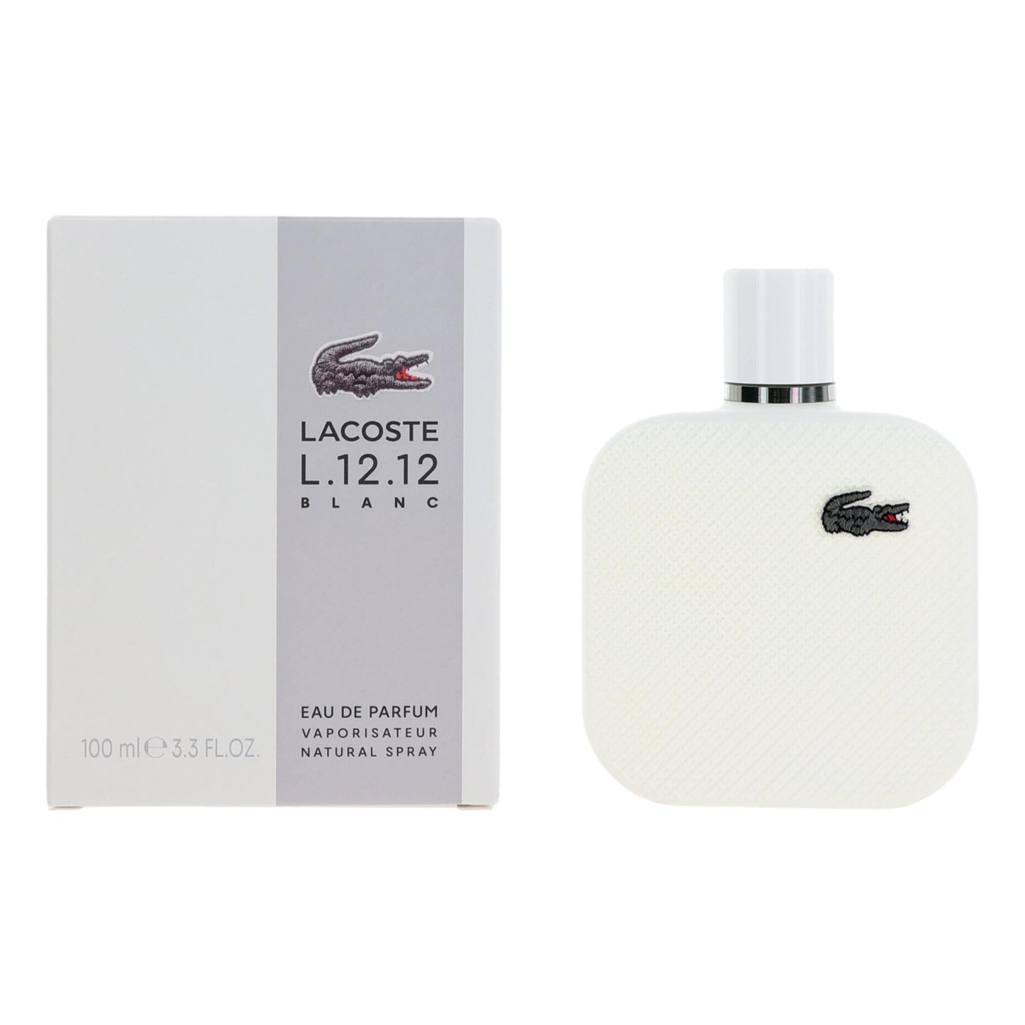 Photo of Lacoste L.12.12 White Blanc by Lacoste, 3.3 oz EDP Spray for Men