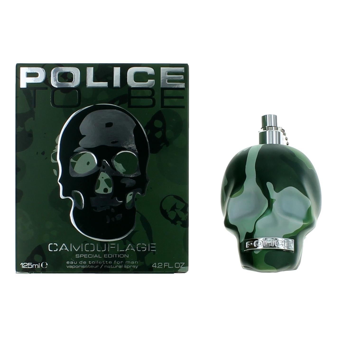 Photo of Police To Be Camouflage by Police, 4.2 oz EDT Spray for Men