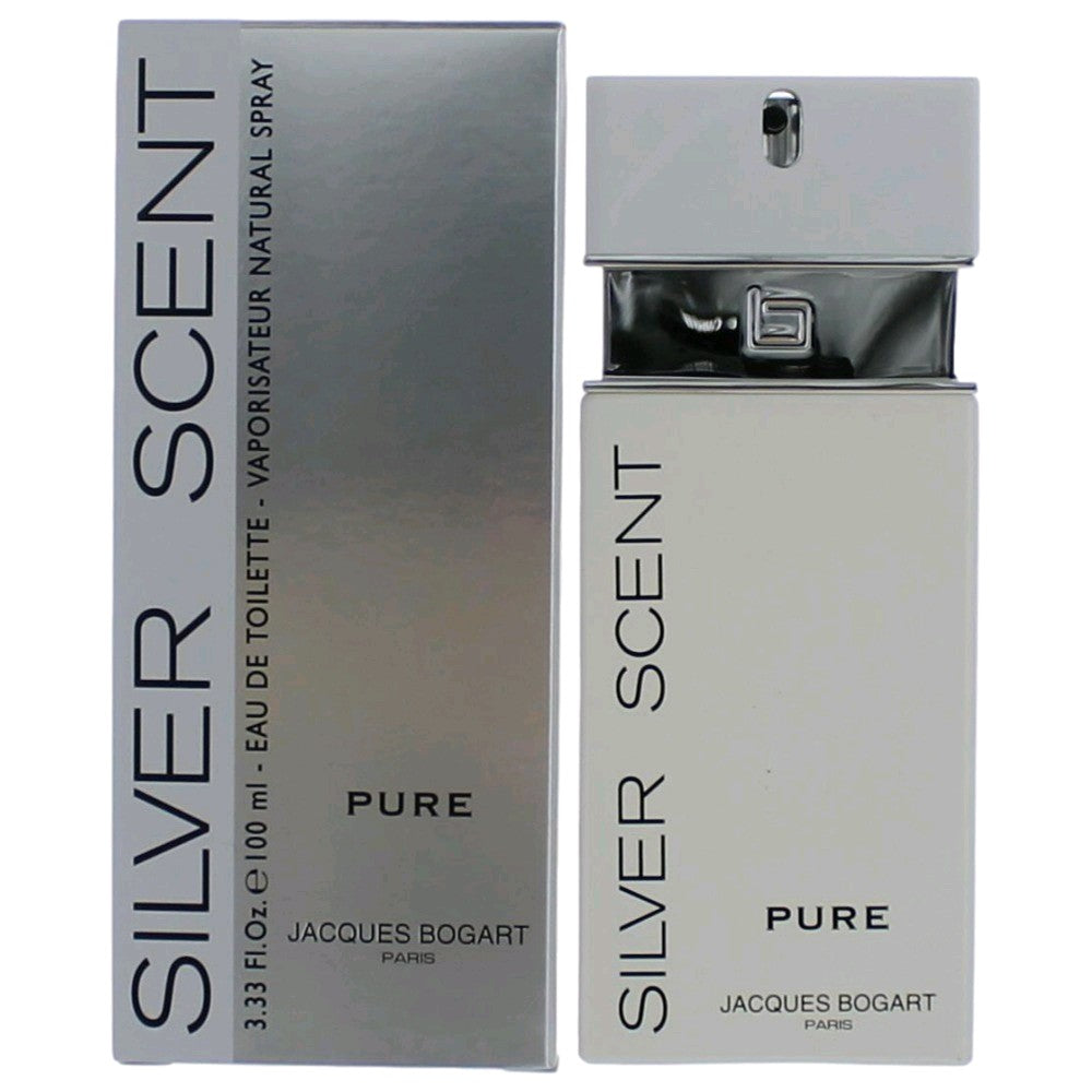 Photo of Silver Scent Pure by Jacques Bogart, 3.4 oz EDT Spray for Men