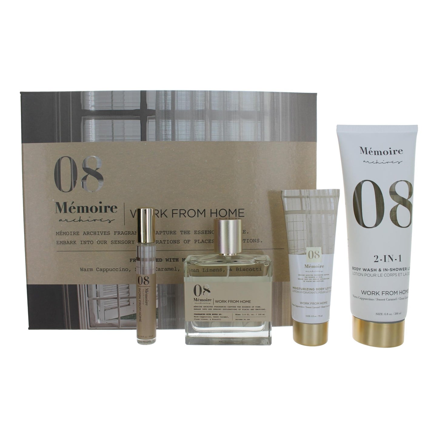 Photo of Work From Home by Memoire Archives, 4 Piece Gift Set for Unisex