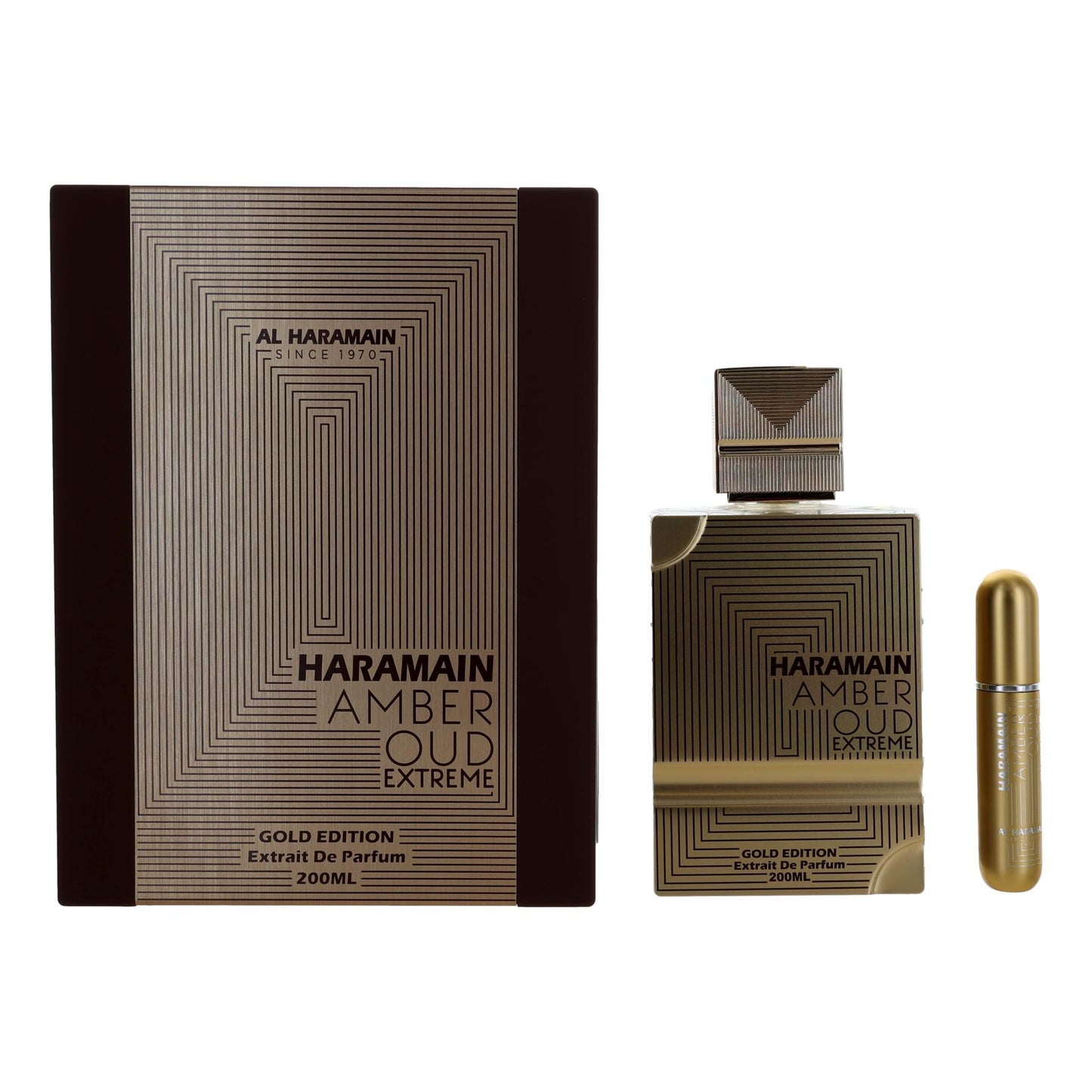 Photo of Amber Oud Extreme Gold Edition, 6.7oz Extrait de Parfum for Unisex