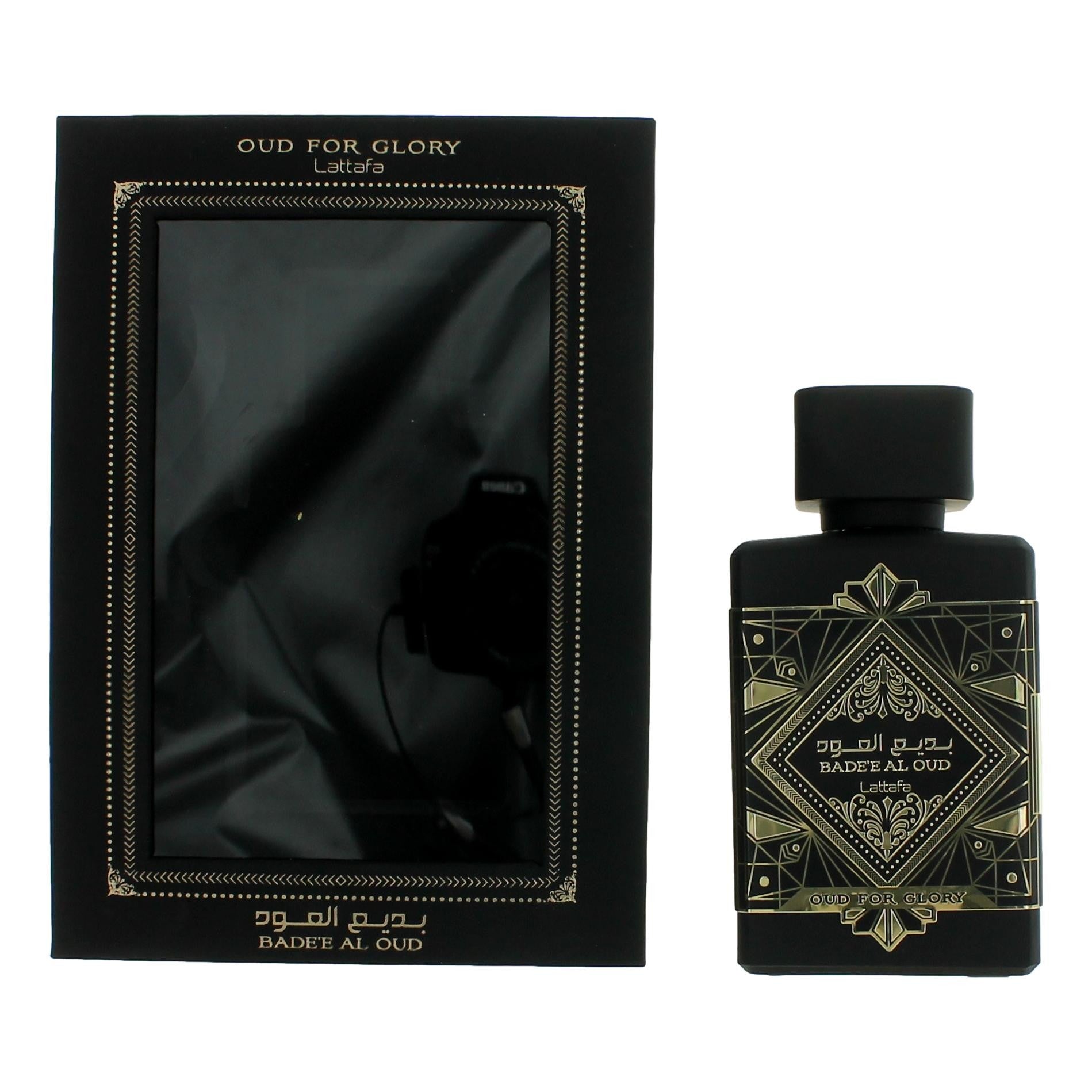 Photo of Bade'e Al Oud Oud for Glory by Lattafa, 3.4 oz EDP Spray for Unisex