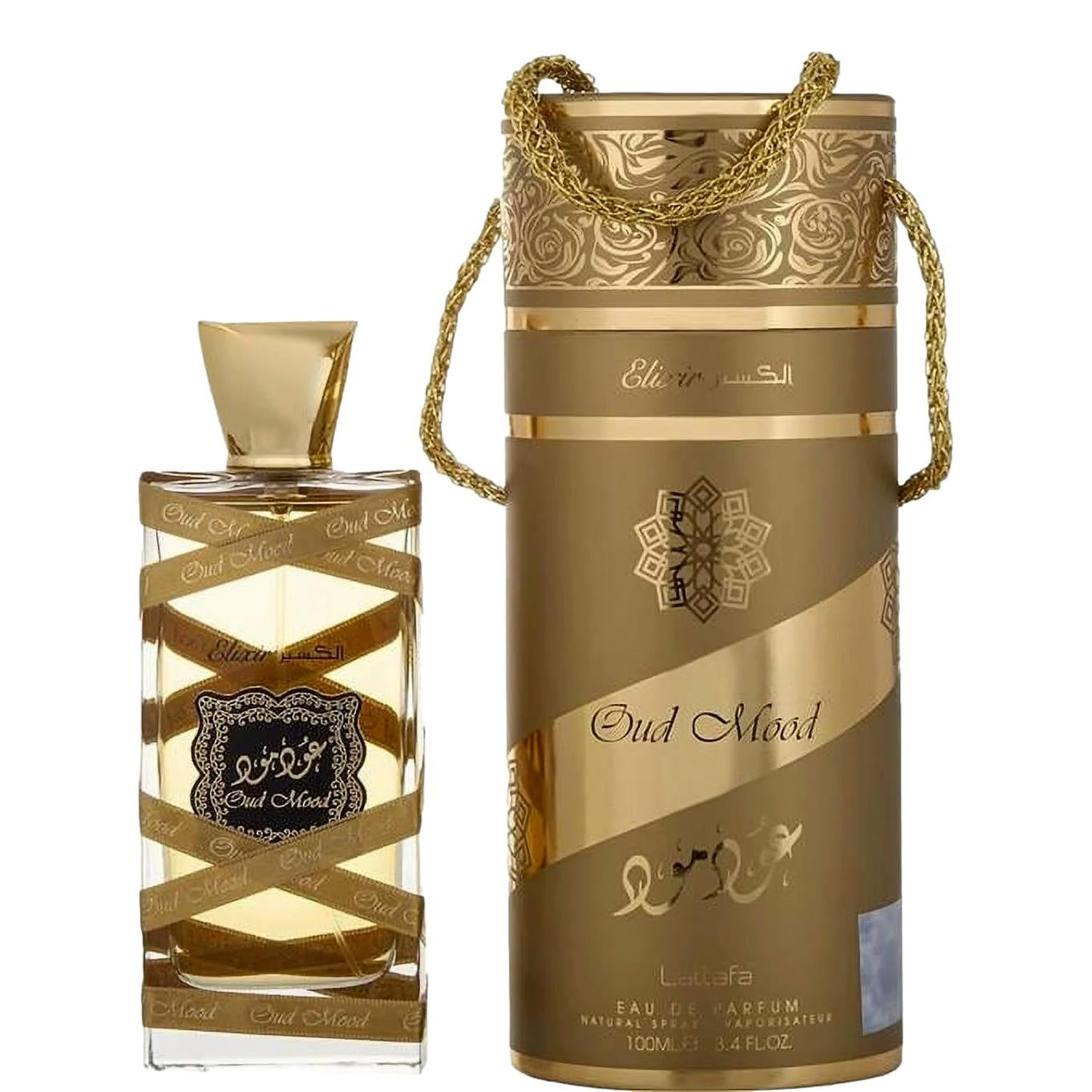 Photo of Oud Mood Elixir by Lattafa, 3.4 oz EDP Spray for Unisex