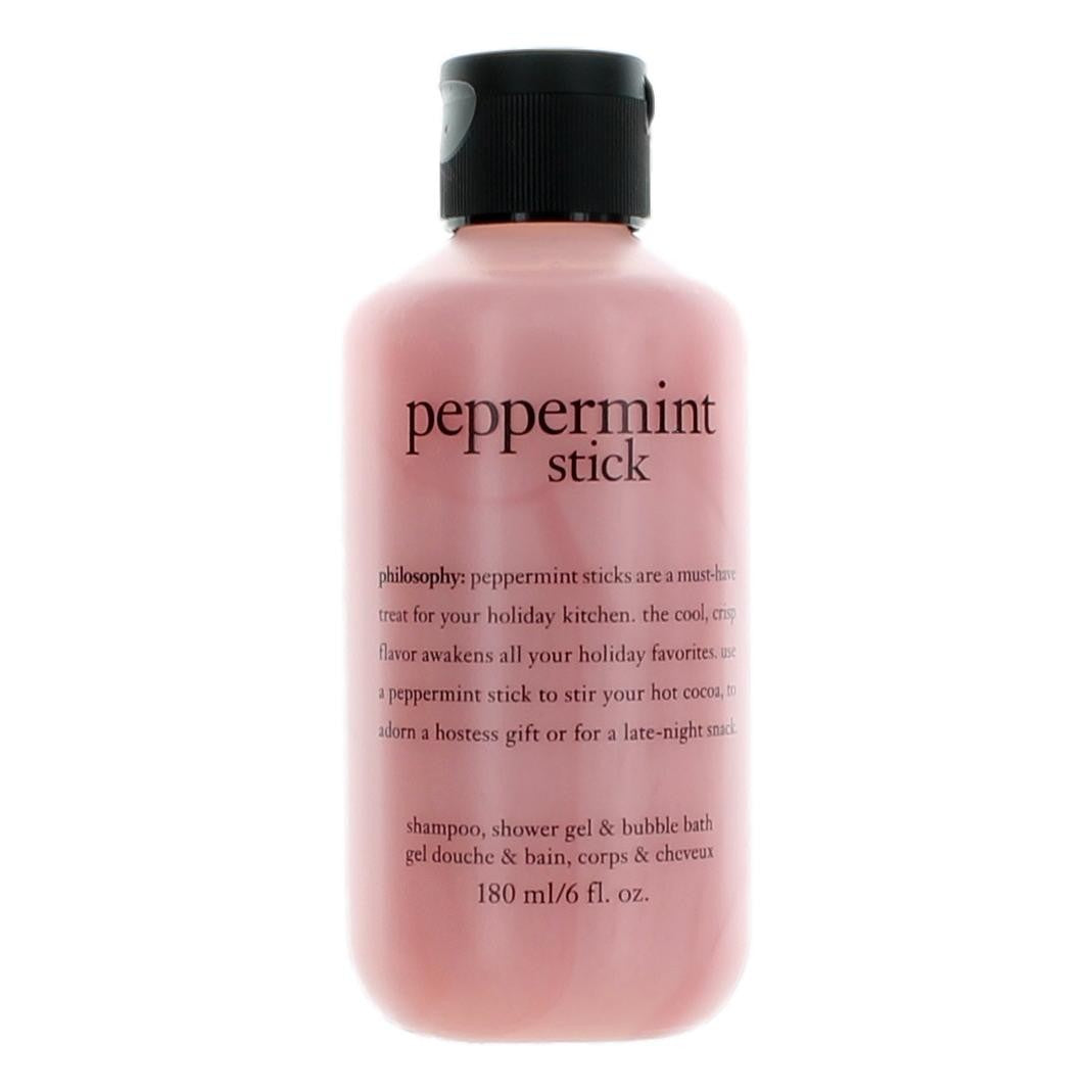 Photo of Peppermint Stick, 6oz Shampoo, Shower Gel, & Bubble Bath for Unisex