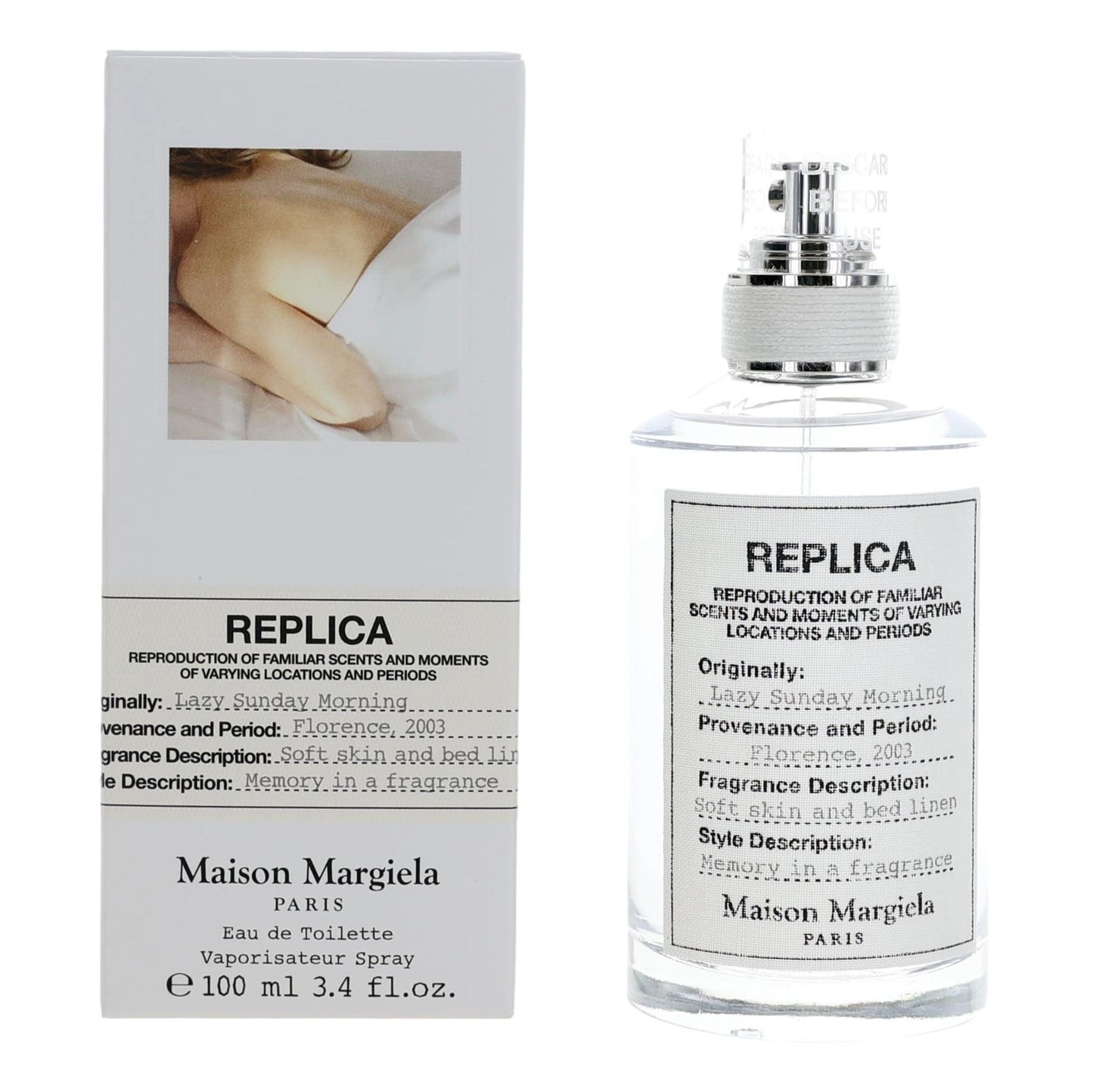 Photo of Replica Lazy Sunday Morning by Maison Margiela, 3.4oz EDT Spray for Unisex