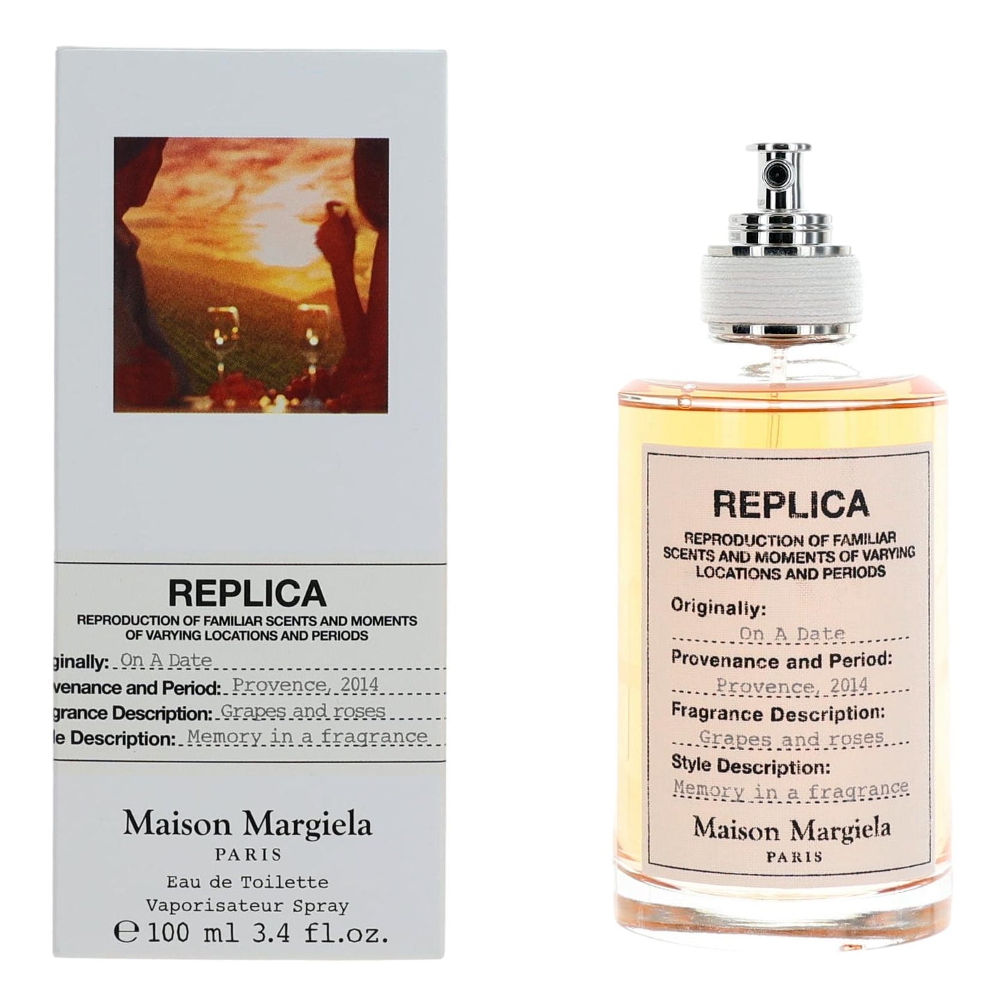 Photo of Replica On A Date by Maison Margiela, 3.4 oz EDT Spray for Unisex