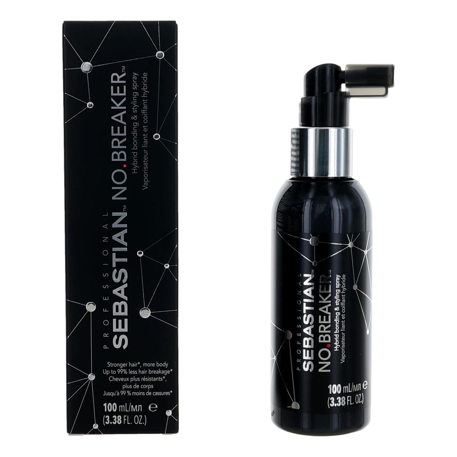 Photo of Sebastian No Breaker by Sebastian, 3.38oz Hybrid bonding & Styling Spray