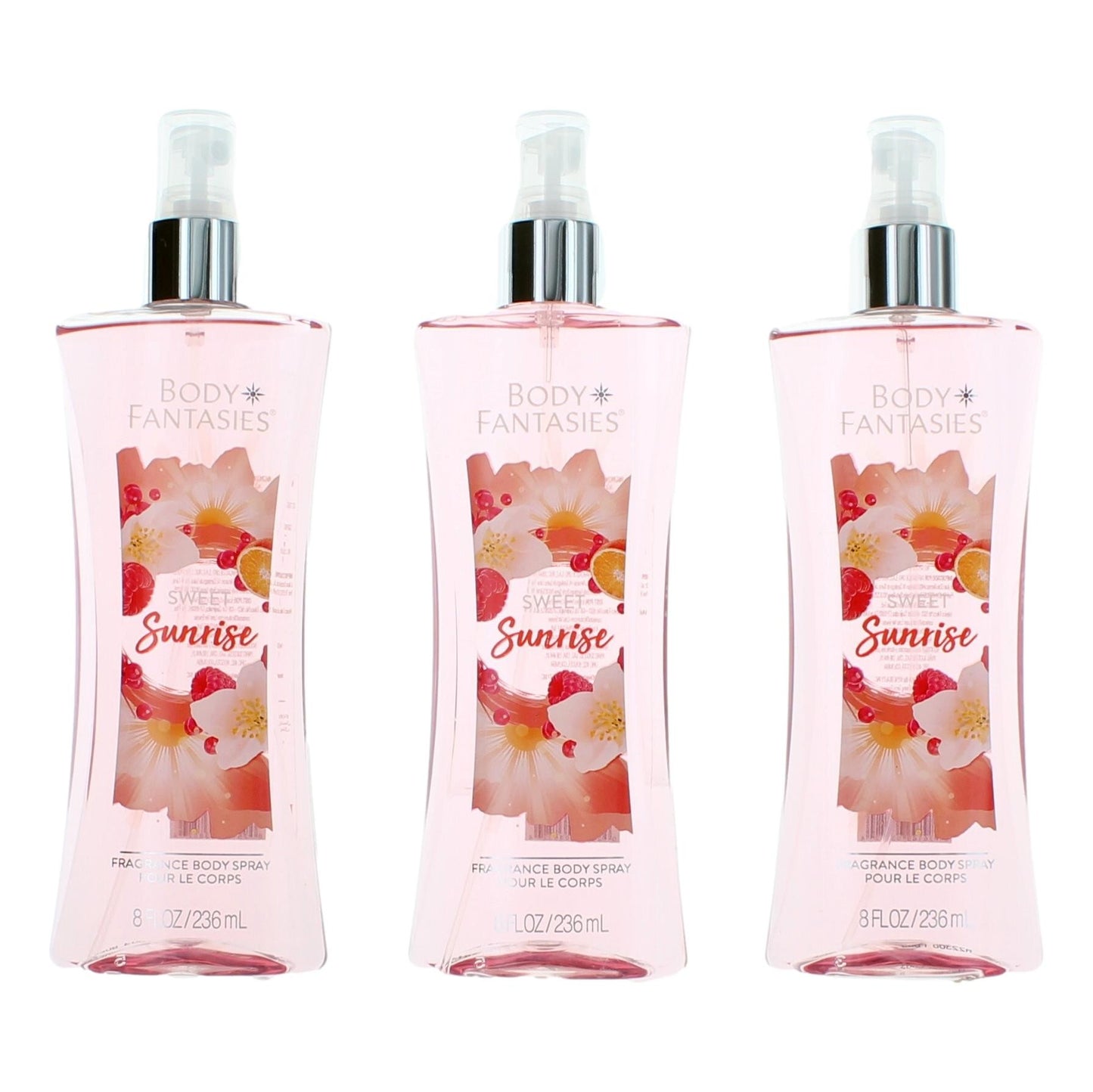 Photo of Sweet Sunrise Fantasy by Body Fantasies, 3 Pack 8oz Fragrance Body Spray women
