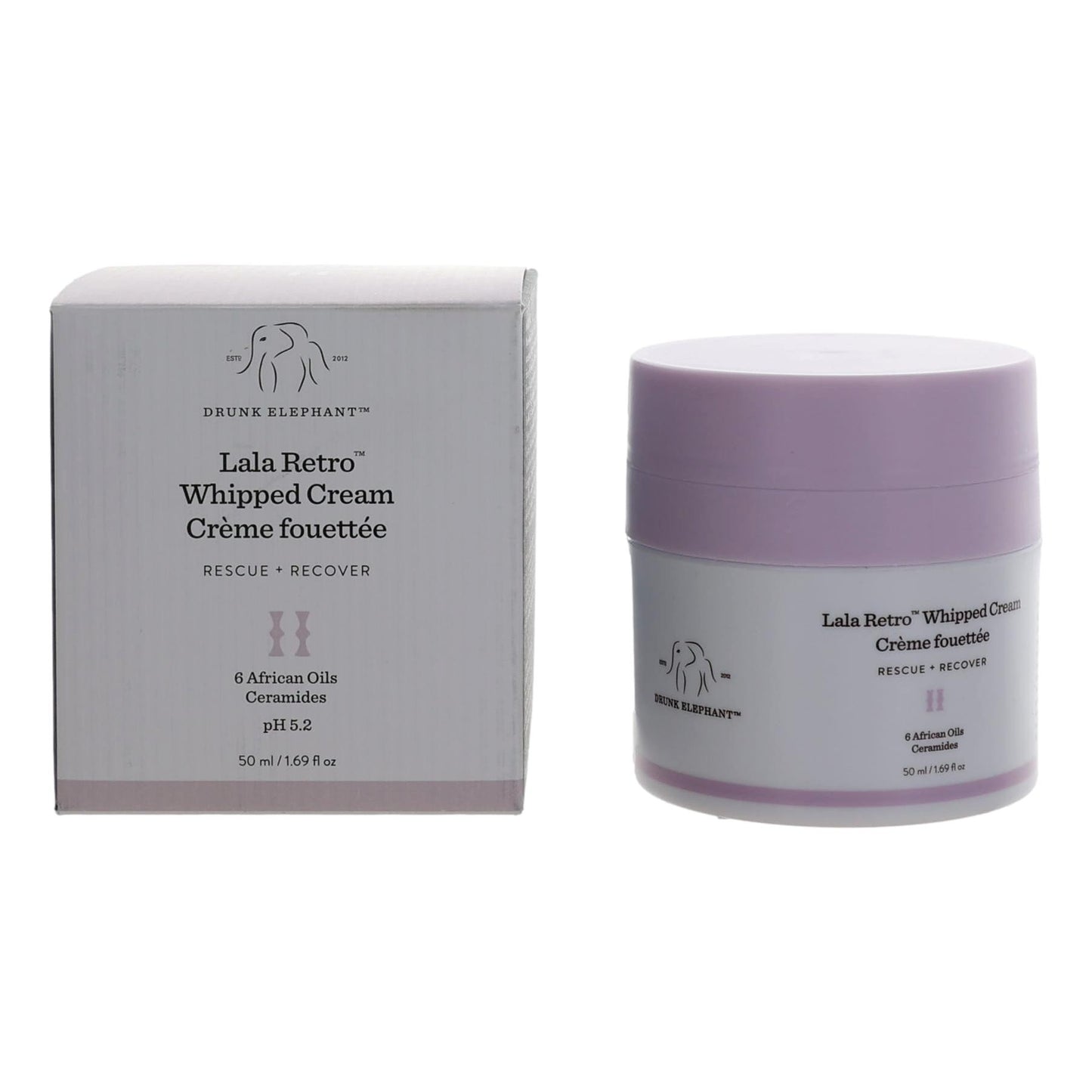 Photo of Drunk Elephant Lala Retro Whipped Cream by Drunk Elephant, 1.69oz Moisturizer