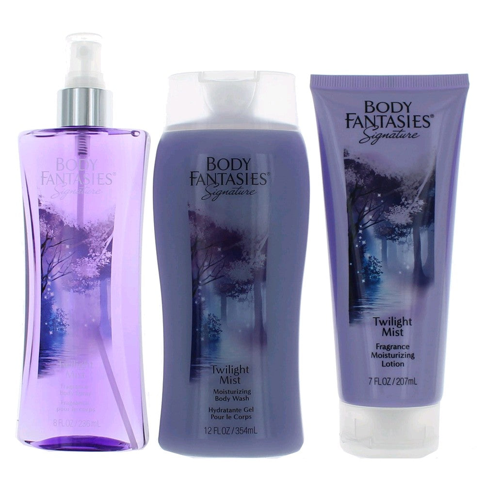 Photo of Twilight Mist by Body Fantasies, 3 Piece Set for Women