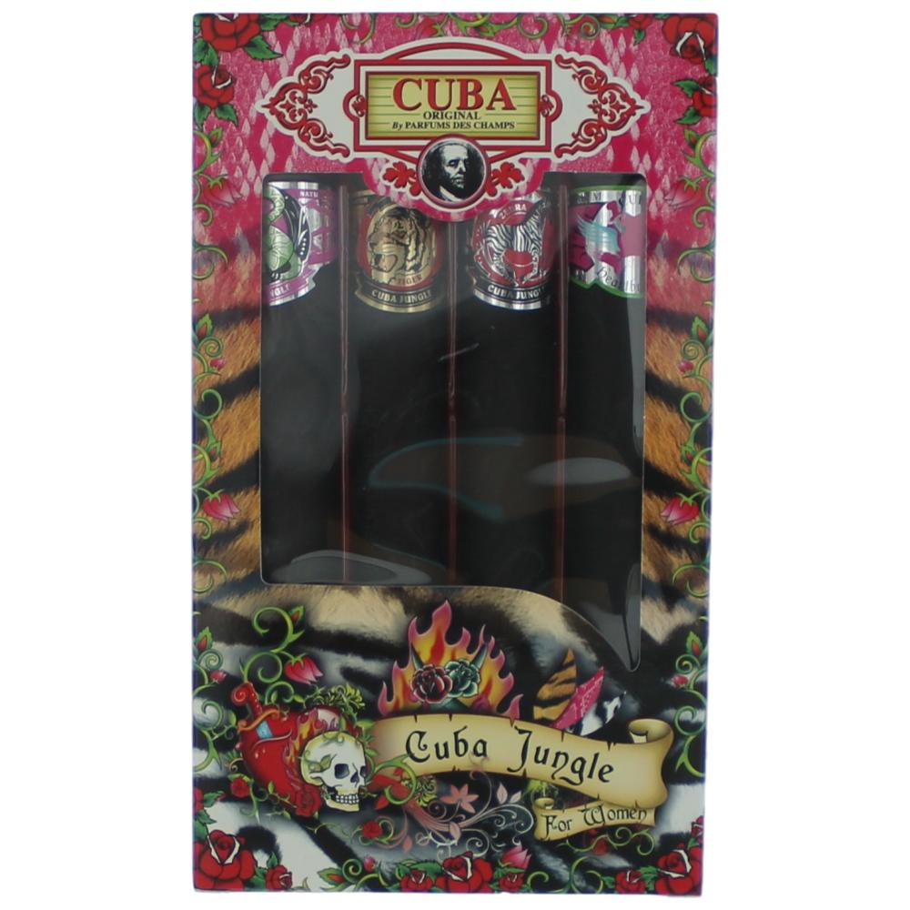 Photo of Cuba Original by Cuba, 4 Piece Gift Set for Women (Jungle)
