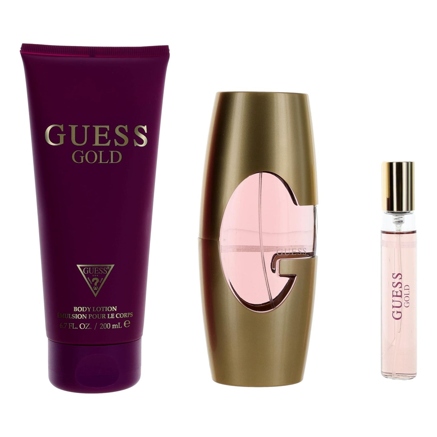 Photo of Guess Gold by Parlux, 3 Piece Gift Set for Women