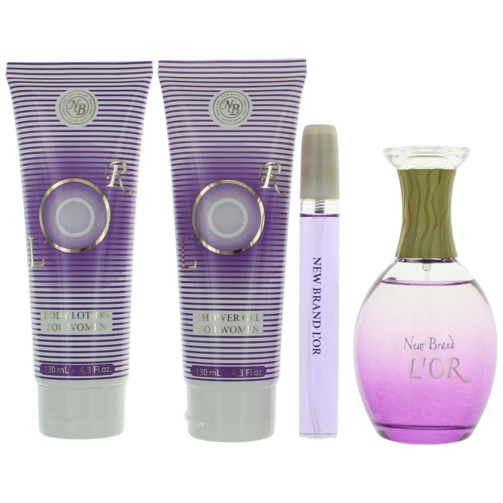 Photo of L'or by New Brand, 4 Piece Gift Set for Women