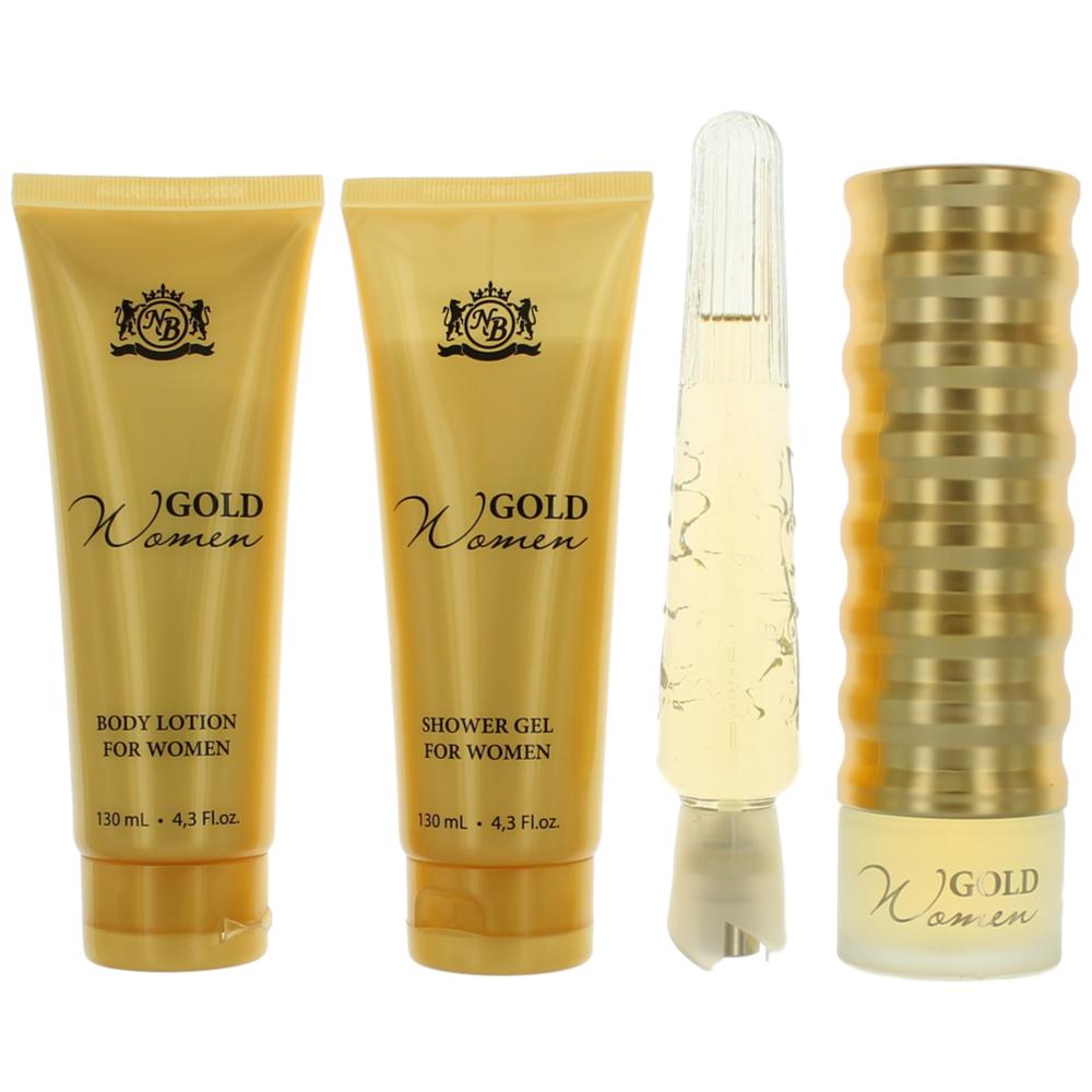 Photo of Gold by New Brand, 4 Piece Gift Set for Women
