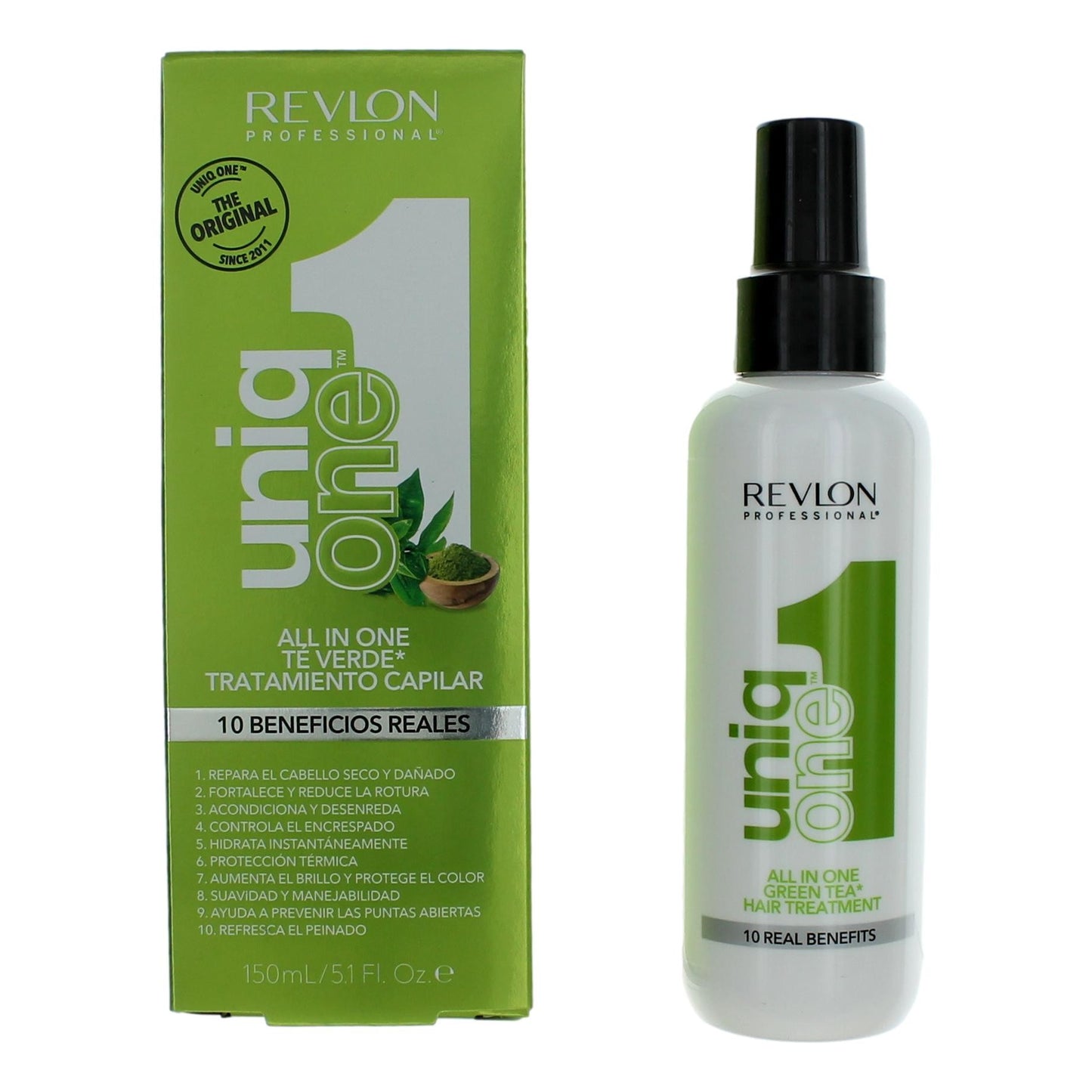 Photo of UniqOne All In One Green Tea Hair Treatment by Revlon, 5.1oz Hair Treatment
