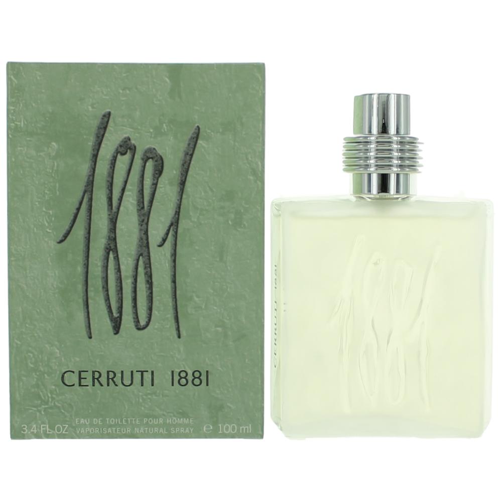 Bottle of 1881 by Nino Cerruti, 3.4 oz Eau De Toilette Spray for Men