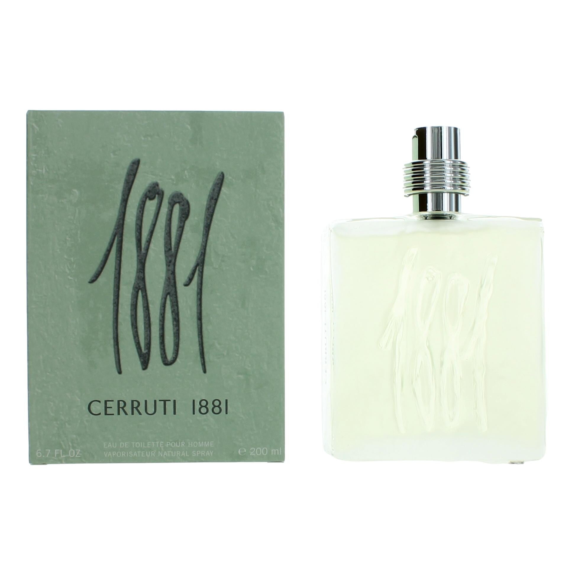 Bottle of 1881 by Nino Cerruti, 6.7 oz Eau De Toilette Spray for Men
