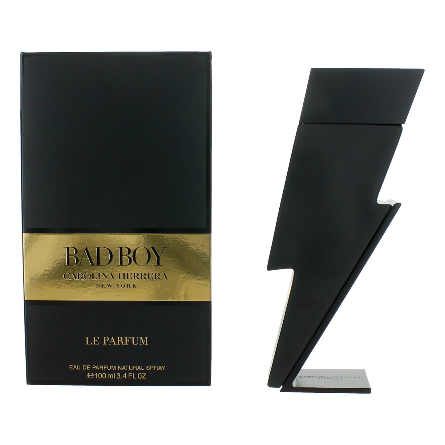 Bottle of Bad Boy Le Parfum by Carolina Herrera, 3.4 oz Eau De Parfum Spray for Men