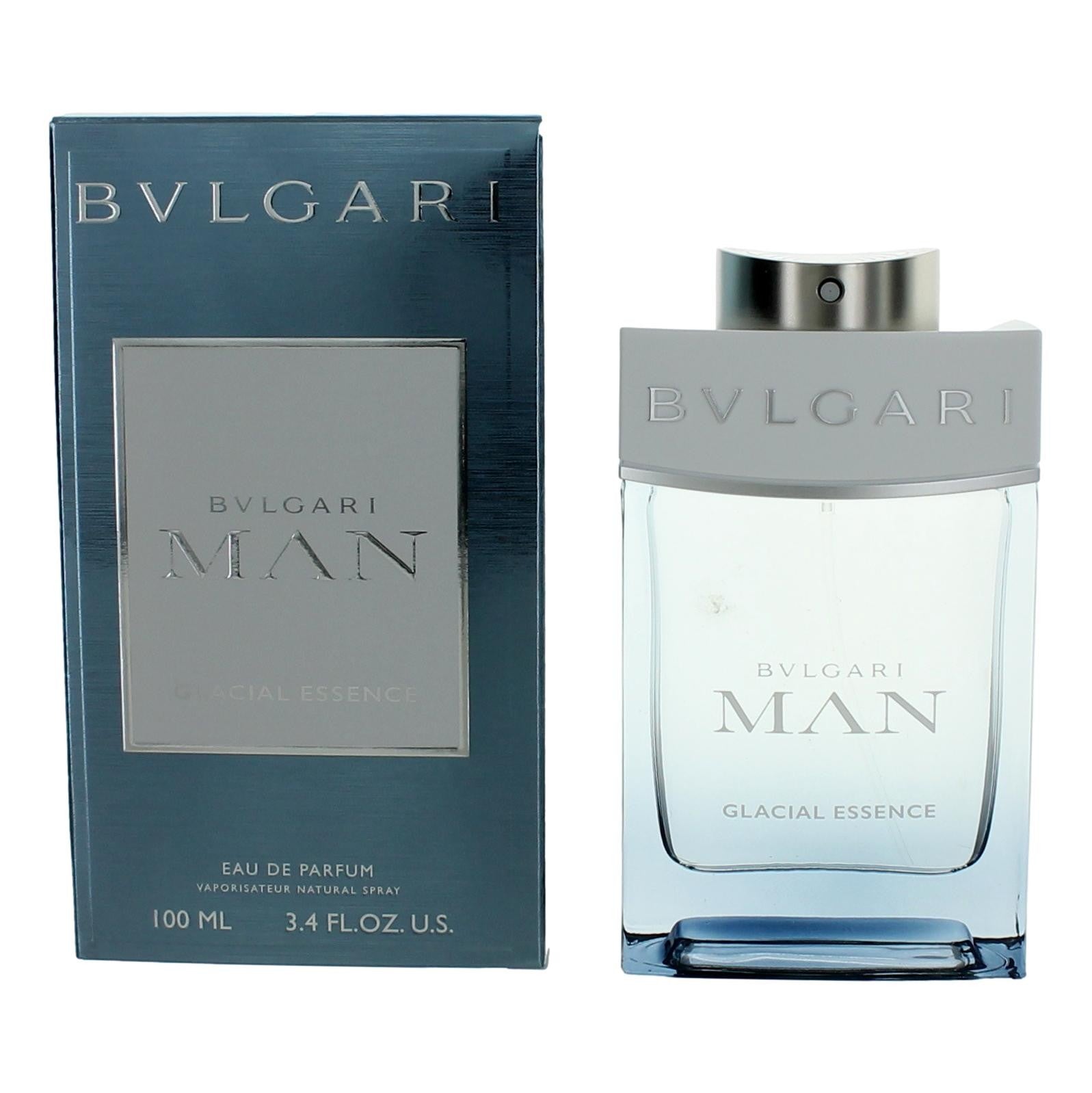 Bottle of Glacial Essence by Bvlgari, 3.4 oz Eau De Parfum Spray Men