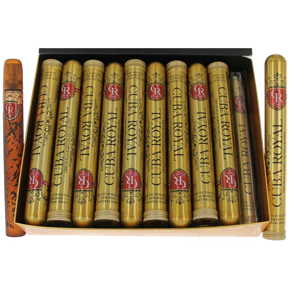 Bottle of Cuba Royal by Cuba, 1.17 oz Eau De Toilette Spray for Men. Pack of 20