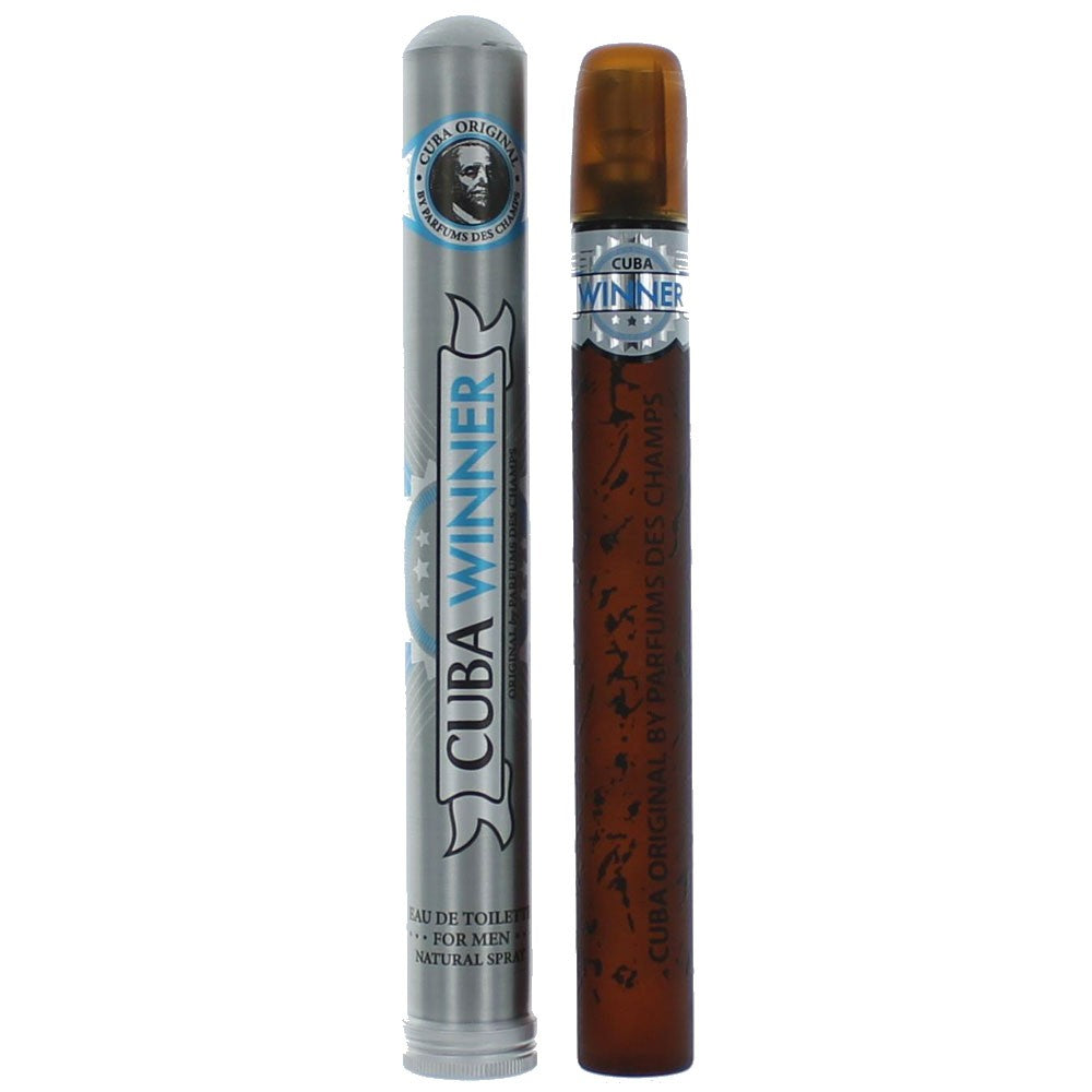 Bottle of Cuba Winner by Cuba, 1.17 oz Eau De Toilette Spray for Men