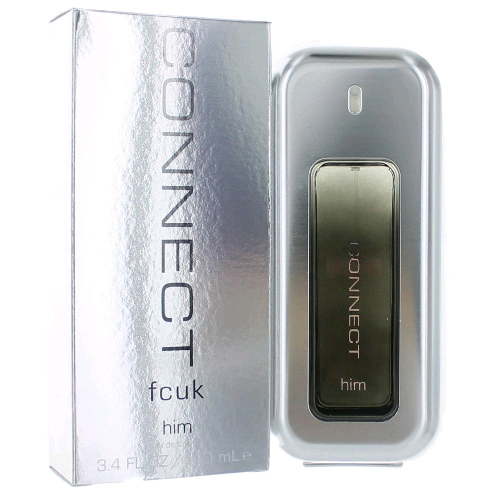 Bottle of FCUK Cologne Connect by French Connection, 3.4 oz