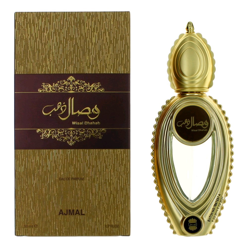 Bottle of Wisal Dhahab by Ajmal, 1.7 oz Eau De Parfum Spray for Unisex