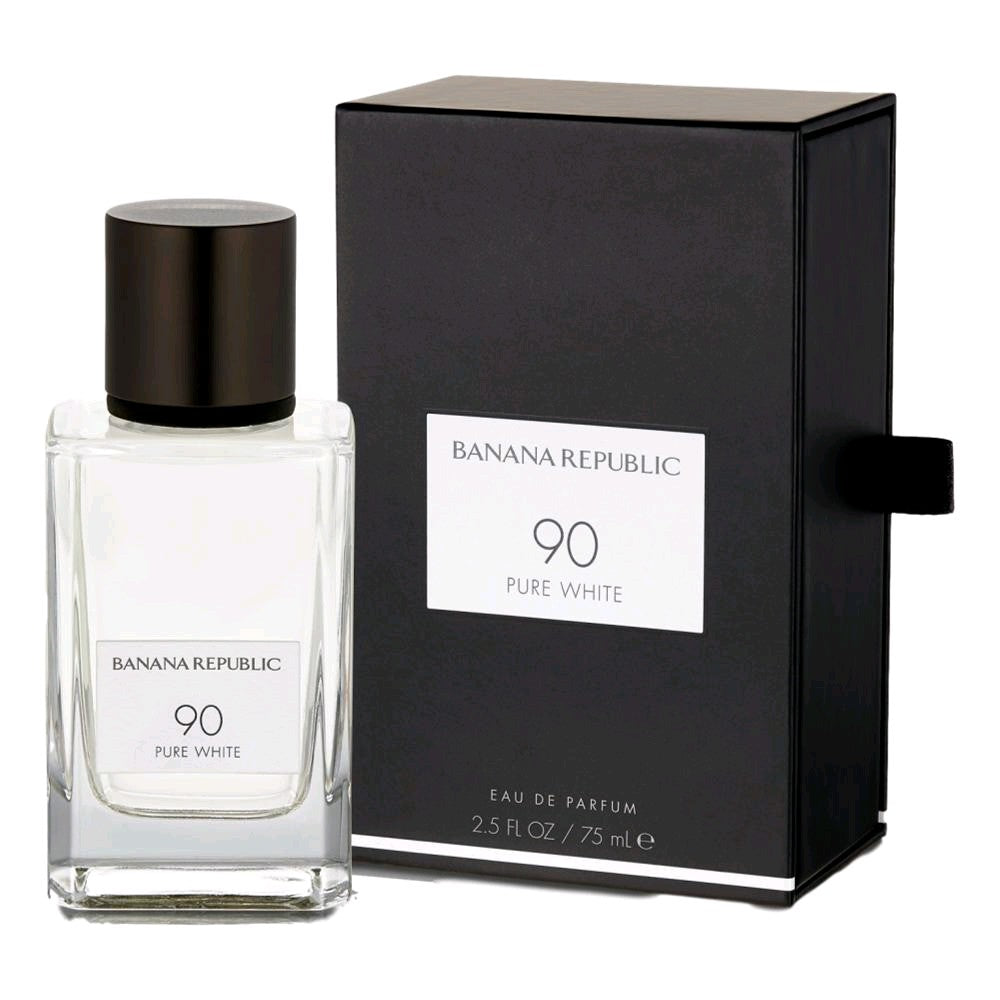 Bottle of 90 Pure White by Banana Republic, 2.5 oz Eau De Parfum Spray for Unisex