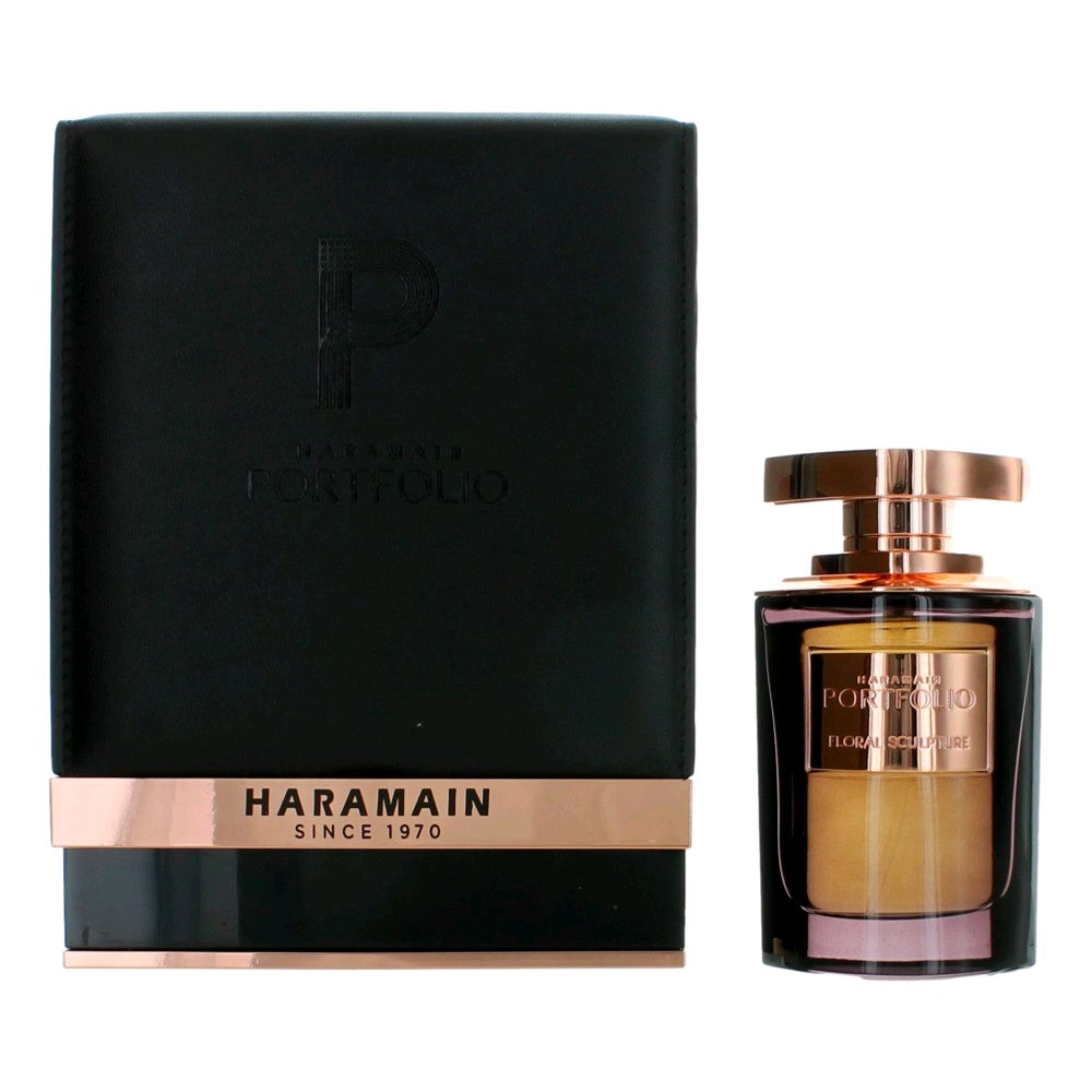Bottle of Portfolio Floral Sculpture by Al Haramain, 2.5 oz Eau De Parfum Spray for Unisex