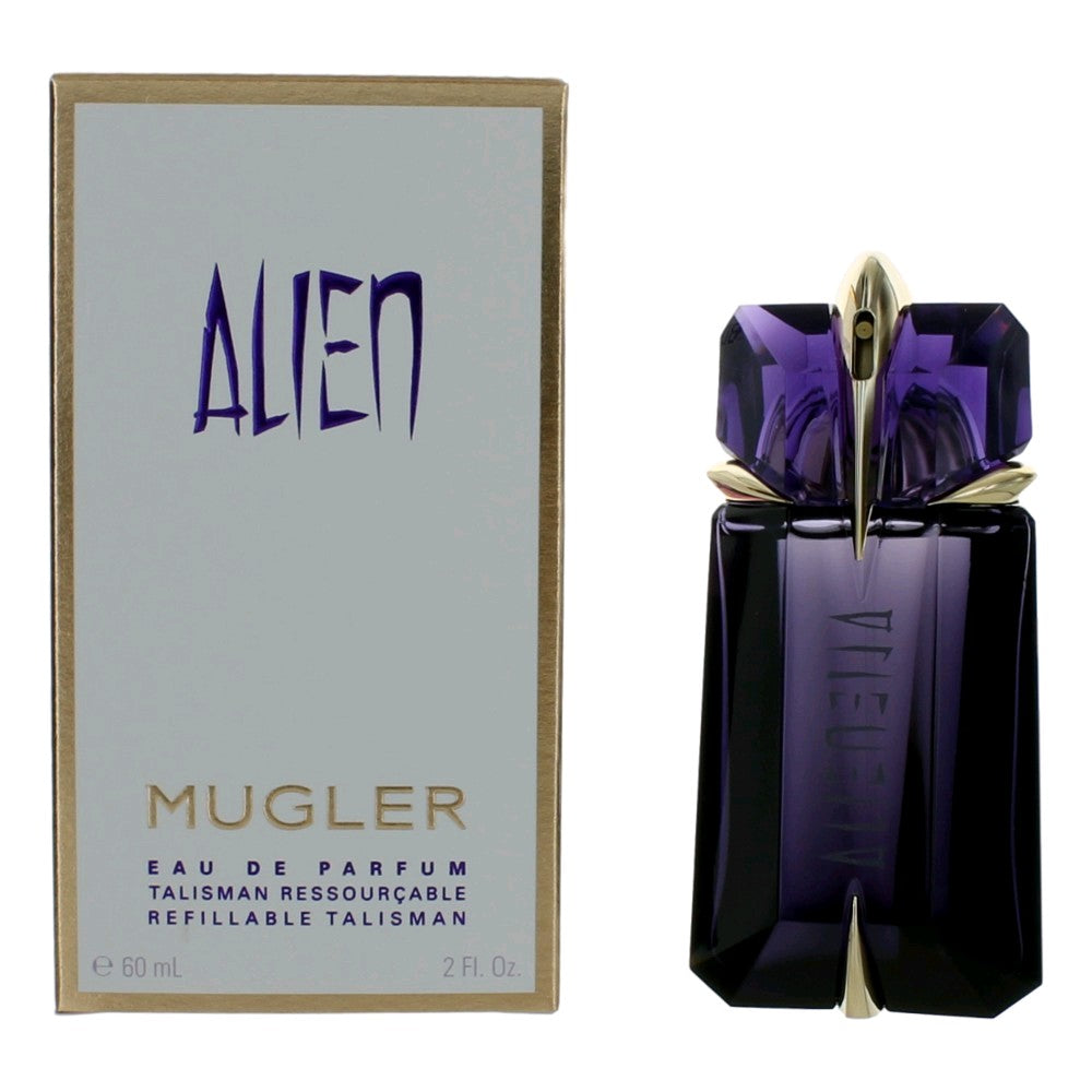 Bottle of Alien by Thierry Mugler, 2 oz Eau De Parfum Spray for Women Refillable