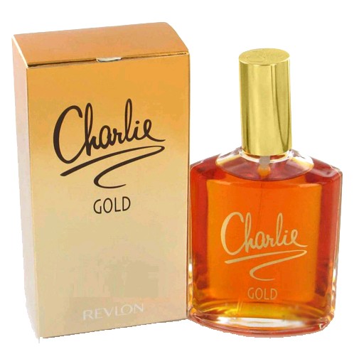 Bottle of Charlie Gold by Revlon, 3.4 oz Eau De Toilette Spray for women