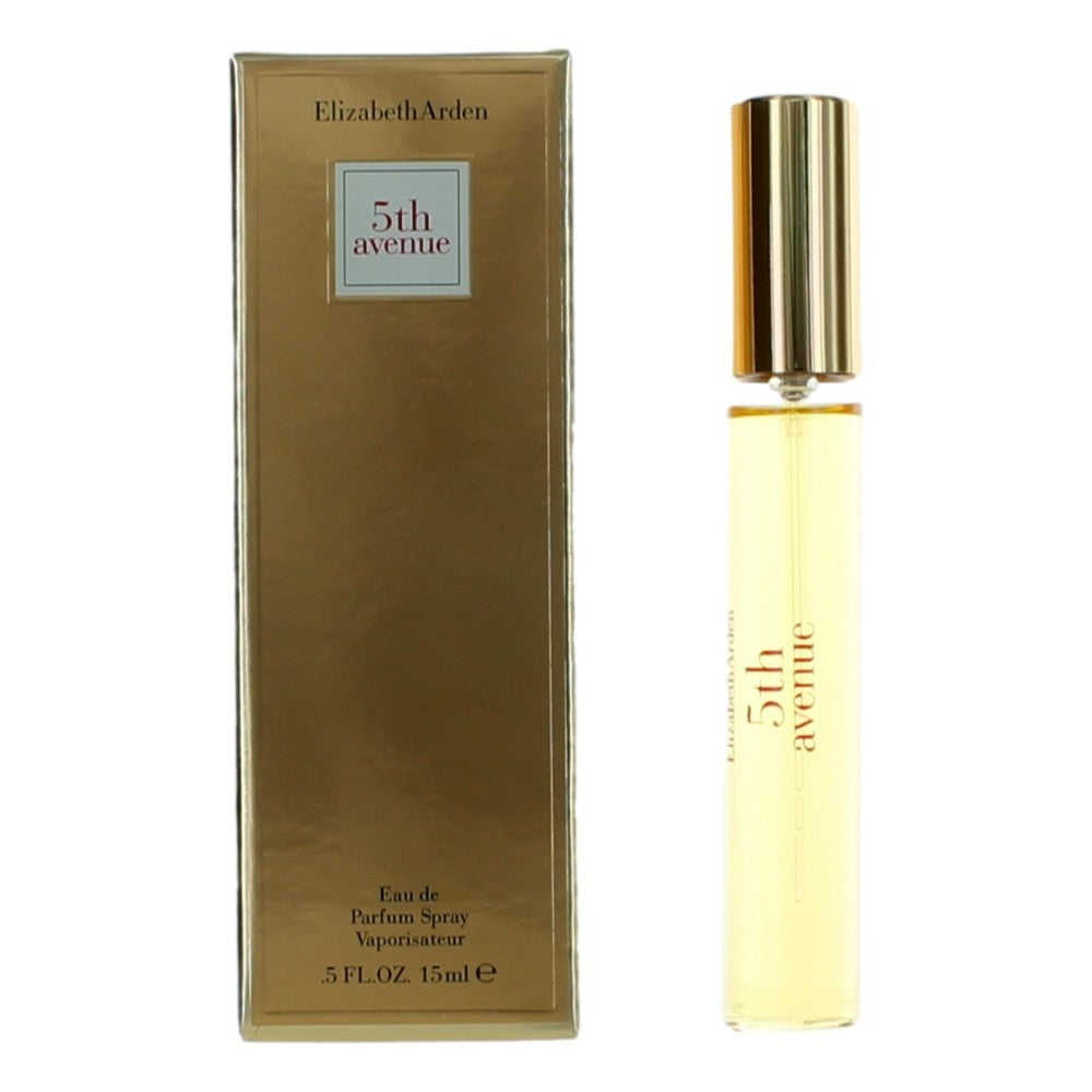 Bottle of 5th Avenue by Elizabeth Arden, 0.5 oz Eau De Parfum Spray for Women