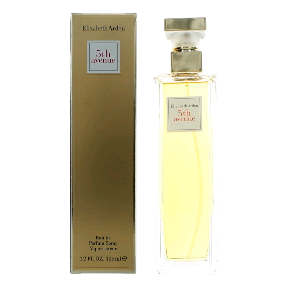 Bottle of 5th Avenue by Elizabeth Arden, 4.2 oz Eau De Parfum Spray for Women