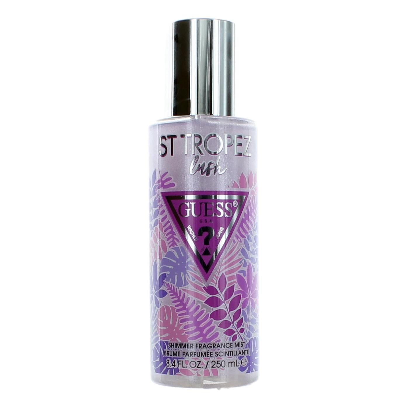Bottle of Guess Saint Tropez Lush Shimmer by Guess, 8.4 oz Fragrance Mist Spray for Men