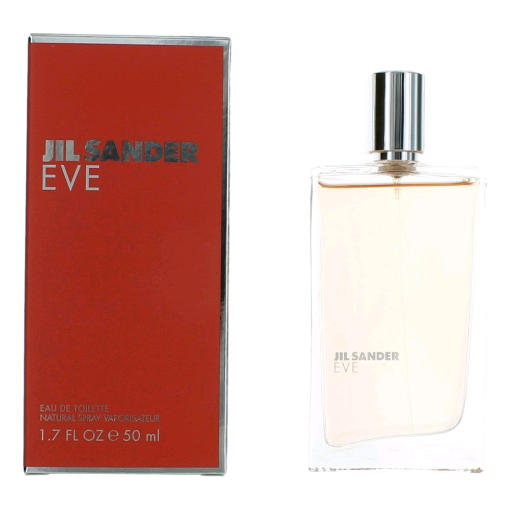 Bottle of Eve by Jil Sander, 1.7 oz Eau De Toilette for Women