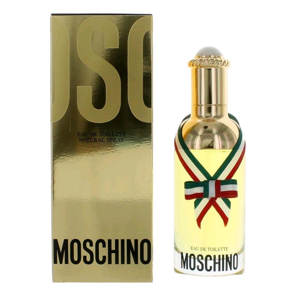 Bottle of Moschino by Moschino, 2.5 oz Eau De Toilette Spray for Women