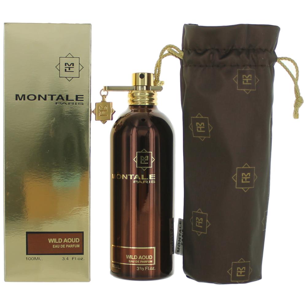 Bottle of Montale Wild Aoud by Montale, 3.4 oz Eau De Parfum Spray for Unisex
