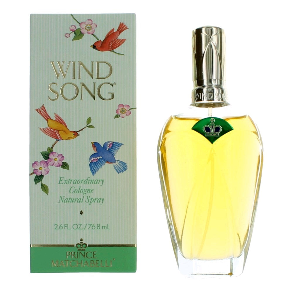 Bottle of Wind Song by Prince Matchabelli, 2.6 oz Extraordinary Cologne Spray for Women