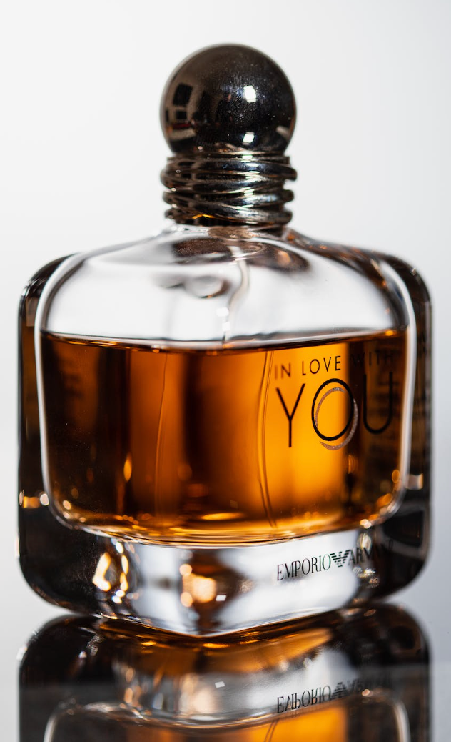bottle of giorgio armani's in love with you perfume