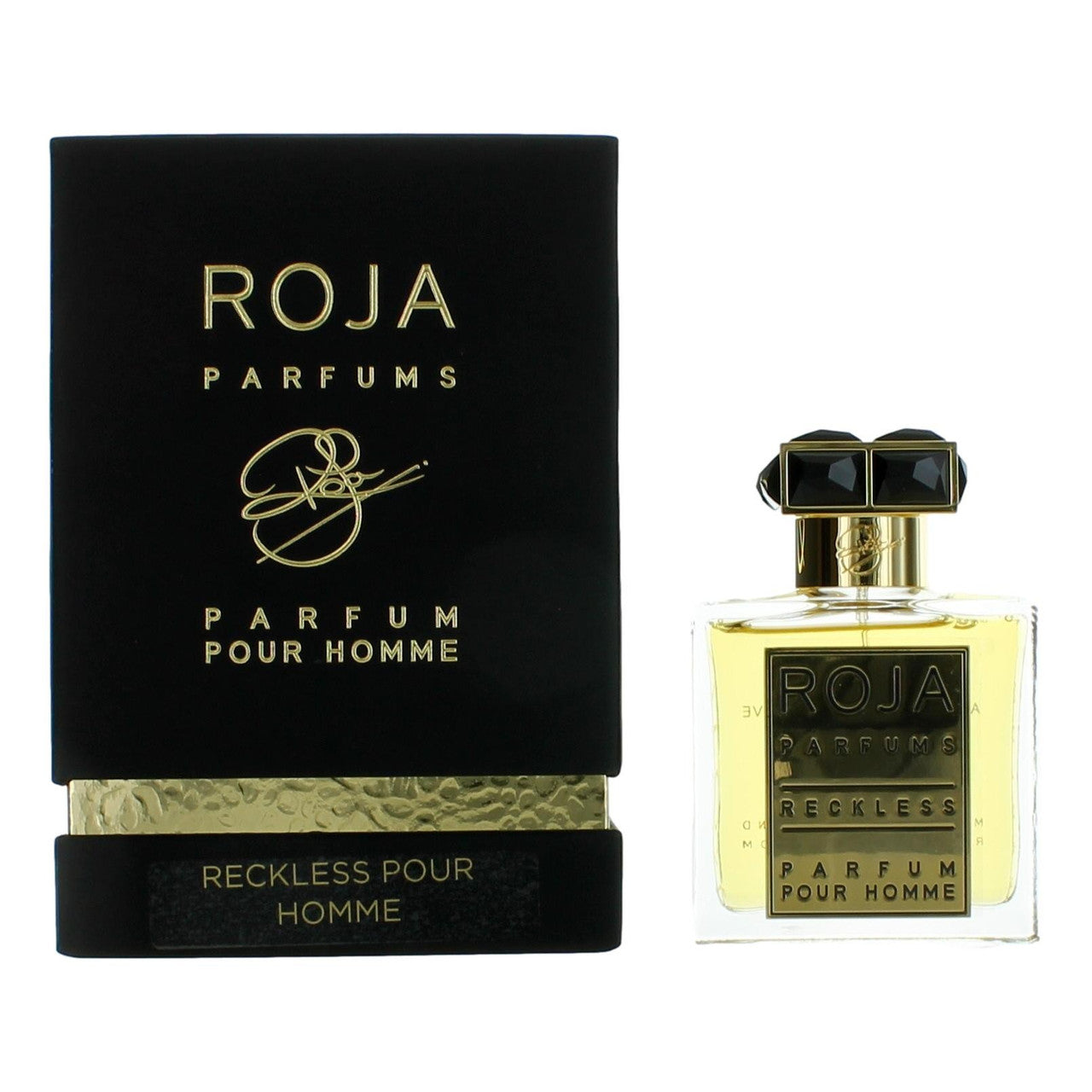 1.7 oz bottle of Reckless Pour Homme by Roja Parfums