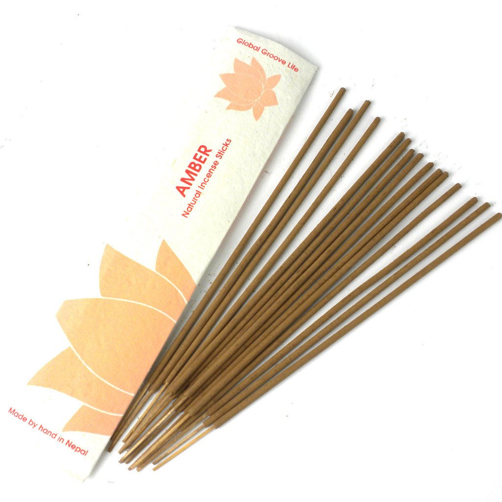 10 pack of amber incense sticks