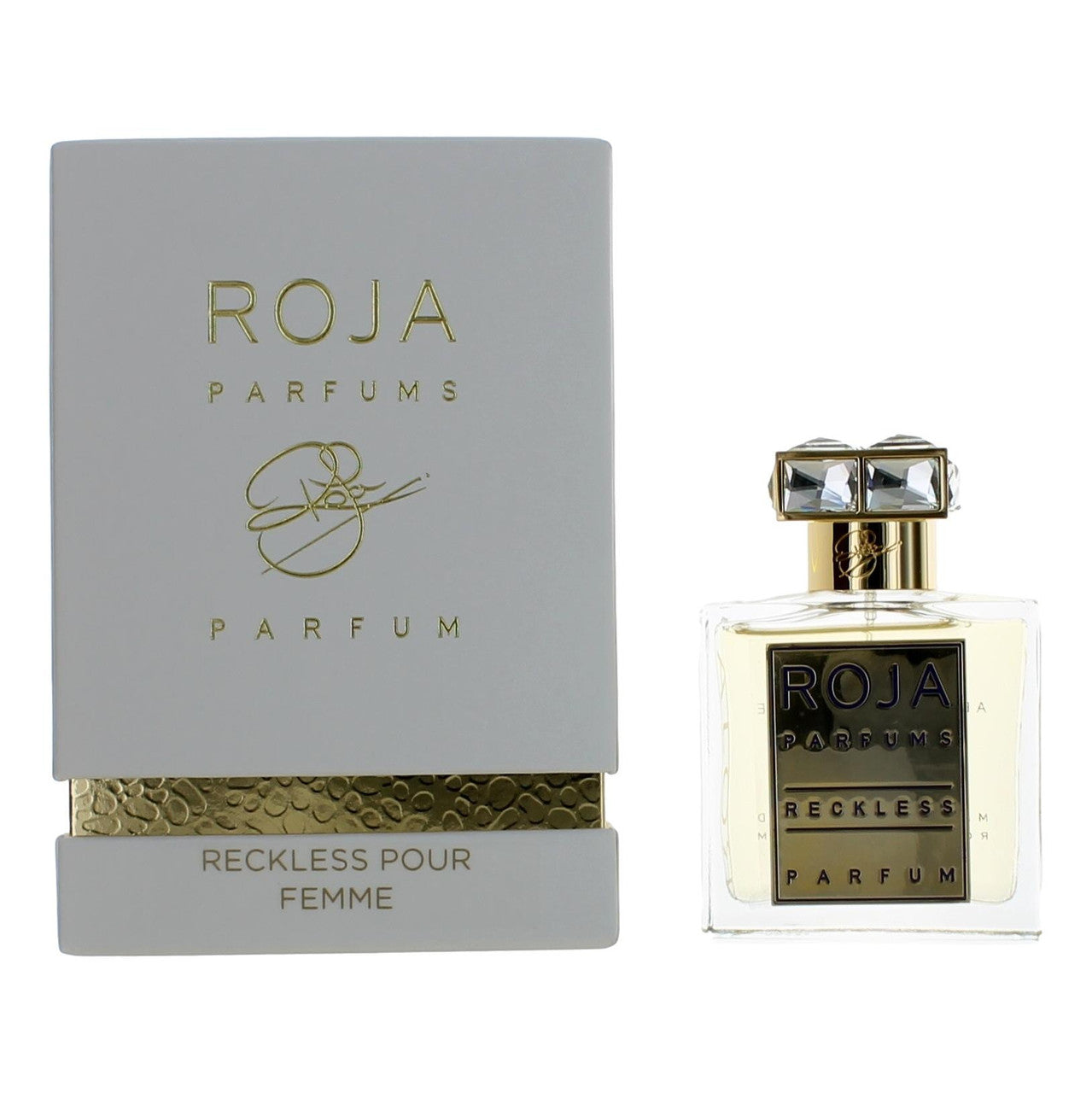 1.7 oz bottle of Reckless Pour Femme by Roja Parfums