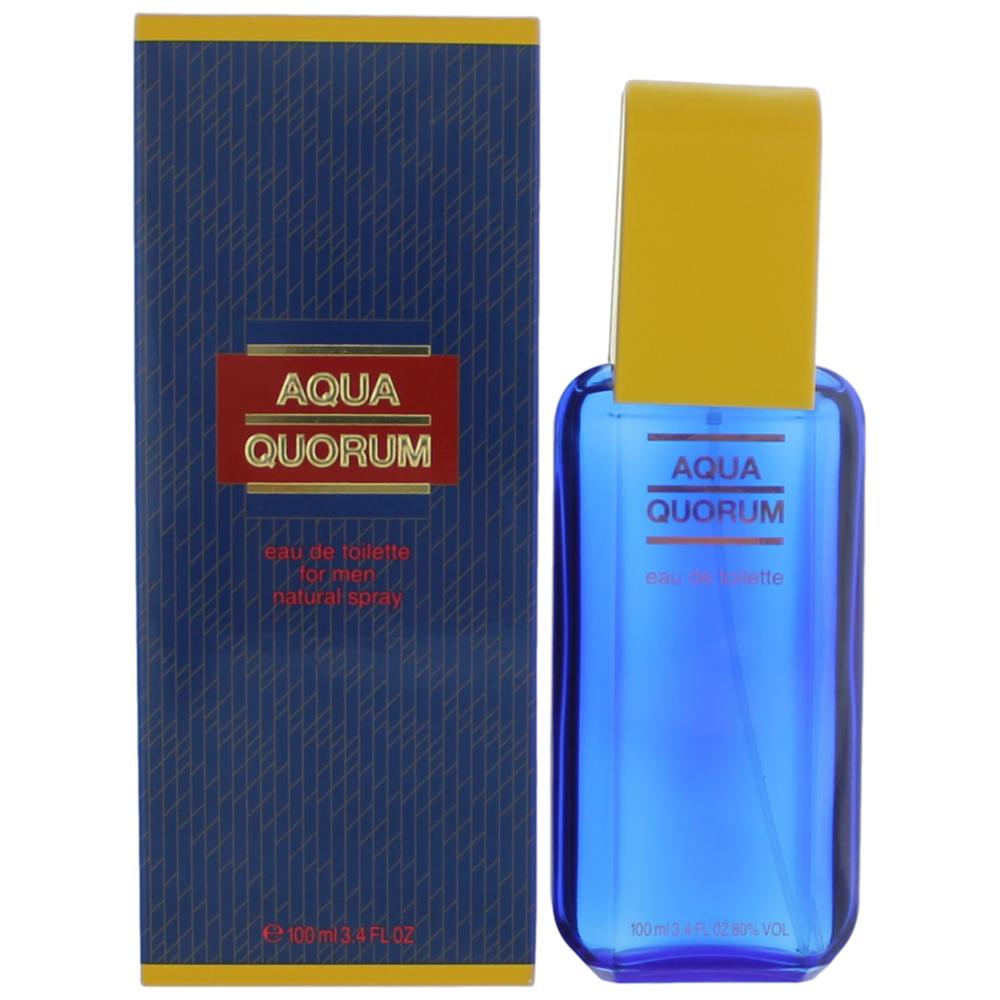 Photo of Aqua Quorum by Puig, 3.4 oz EDT Spray for Men