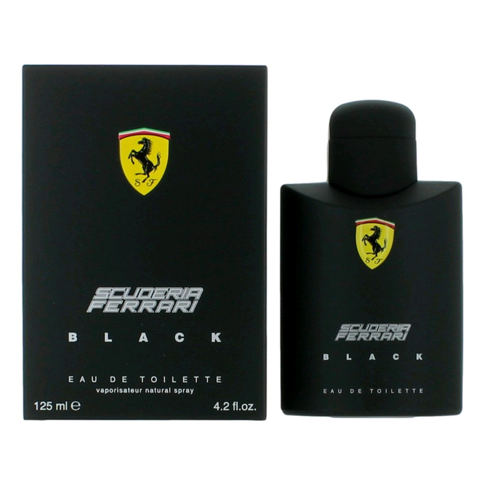 Photo of Ferrari Black by Scuderia Ferrari, 4.2 oz EDT Spray for Men